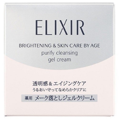 Kem tẩy trang elixir white purify cleansing gel cream (140g)-NHẬT BẢN