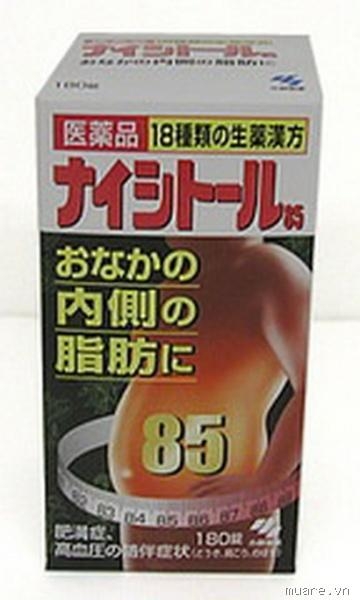   Thuốc giảm béo bụng 18 loại thảo dược Nhật