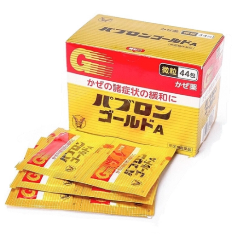 Bột giảm cảm cúm Taisho Pabron Gold (hộp 44 gói) - Nhật Bản