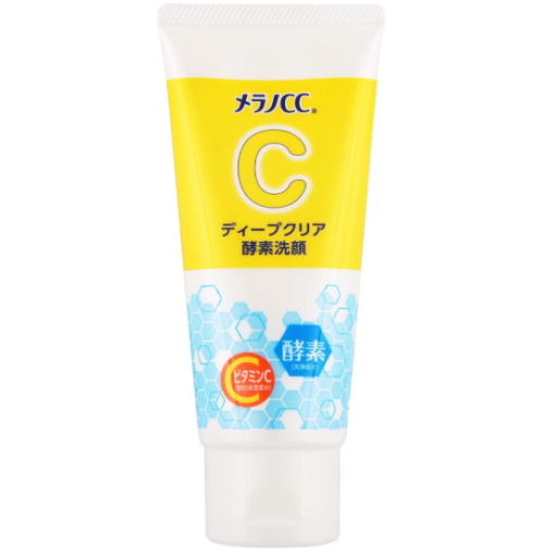 Sữa rửa mặt ngừa nám dưỡng trắng Melano CC Deep Clear Enzyme Face Wash 130g - Nhật Bản