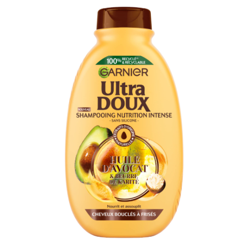 DẦU GỘI BƠ GARNIER ULTRA DOUX SHAMPOOING NUTRITION INTESE 300ml - Đức