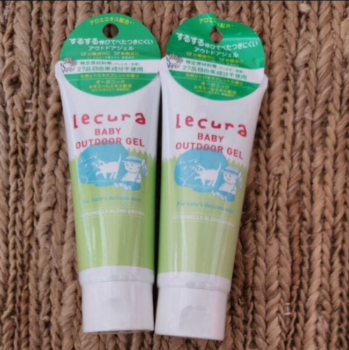 Kem dưỡng da trẻ em Lecura Baby Outdoor Gel 50g - Nhật Bản