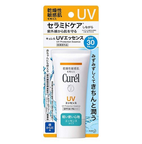 Tinh Chất Chống Nắng Curel Cho Da Khô, Nhạy Cảm SPF30 PA++ 50g - Nhật Bản