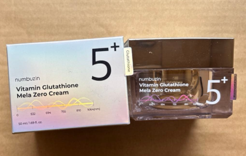  Kem dưỡng numbuzin 5+  No.5 Glutathione C Melazero Cream 50ml - Hàn Quốc
