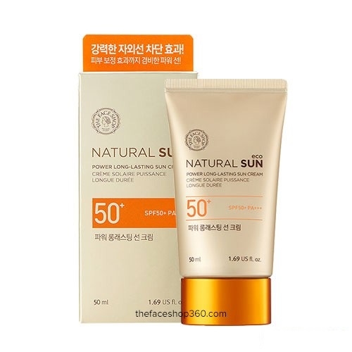  Kem chống nắng The Face Shop Natural Eco Super Perfect Sun Cream SPF 50 PA+++ 50ml 