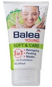 Sữa rửa mặt Balea Young Soft Care 