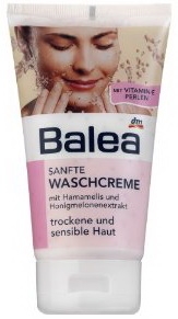 Sữa rửa mặt Balea Sanfte Waschcreme für trocken und sensible Haut 150ml
