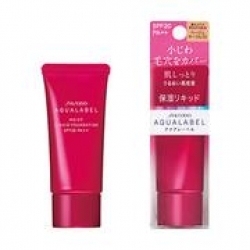 Kem nền Aqualabel Shiseido màu đỏ cho da thường đến khô