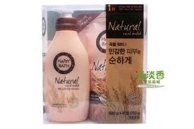 Sữa tăm Happy Bath natural